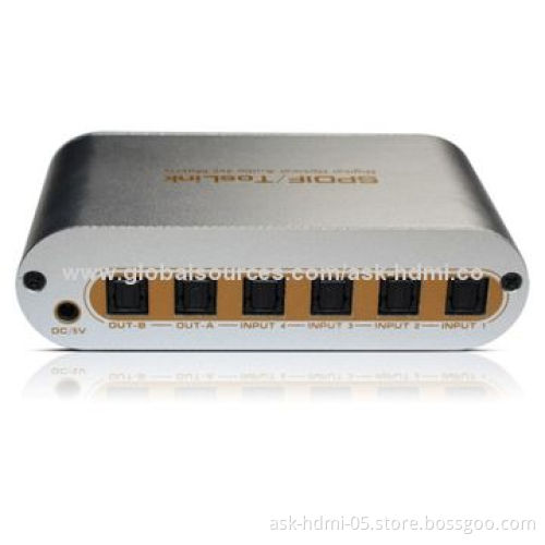 HDMI Digital Audio Optical 4x2 True Matrix